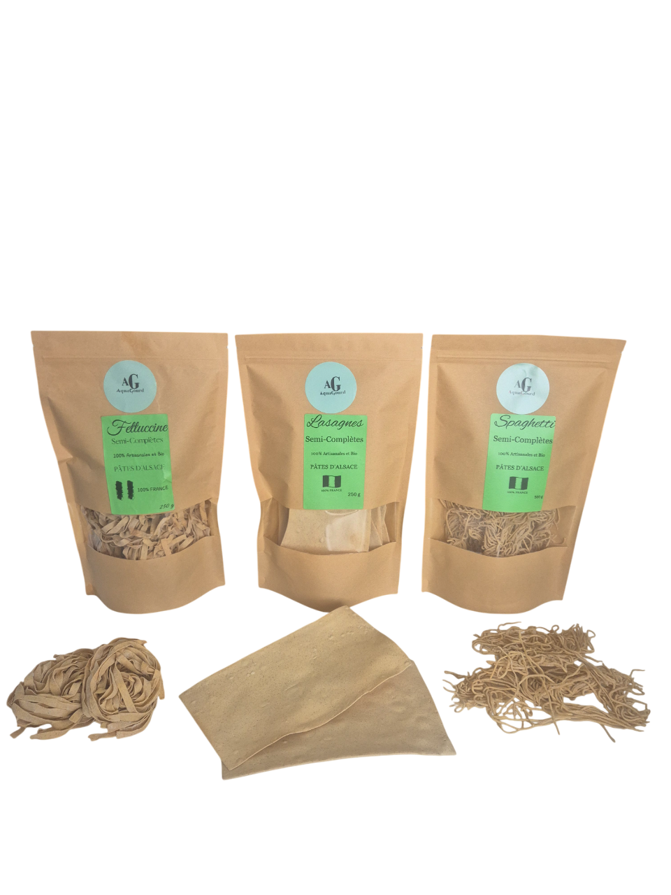 🍝 Pack Trio Signature – Fettuccines / Spaghettis / Lasagnes 🌿