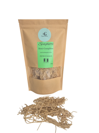 SPAGHETTIS BIO 🌾 – Semi-complets, 100% artisanaux & français 🇫🇷