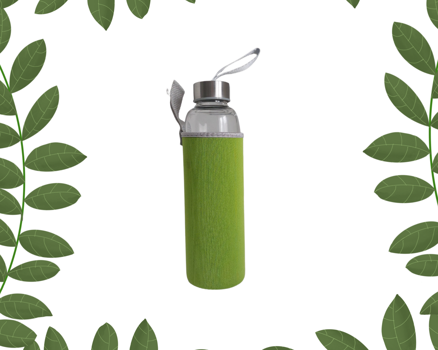 💧 BOUTEILLE NATURE EN VERRE 🍃